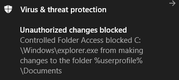 Mengatasi Unauthorized Changes Blocked Windows