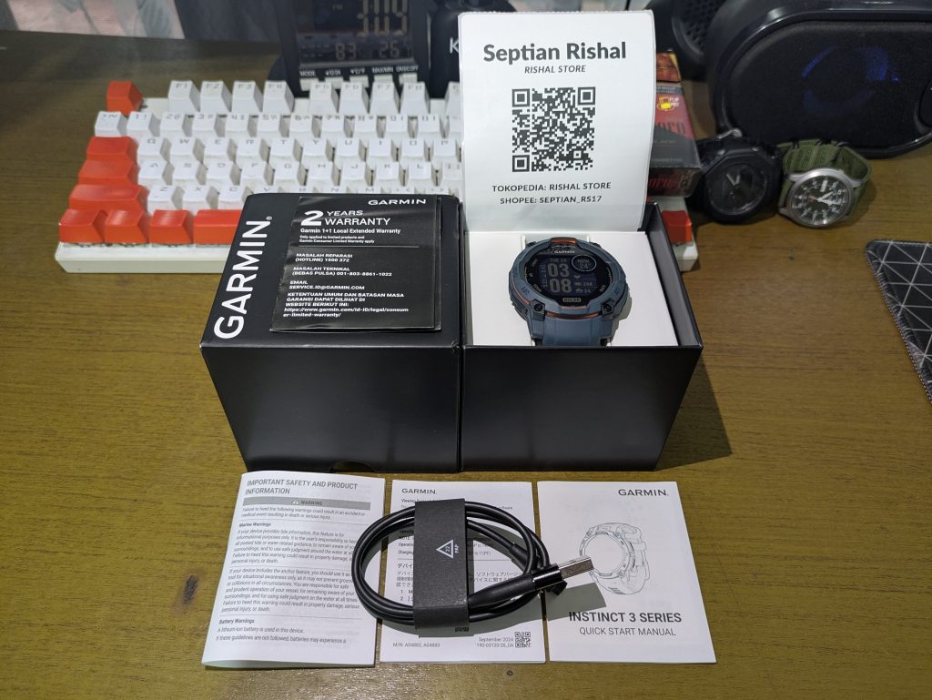 paket penjualan garmin instinct 3