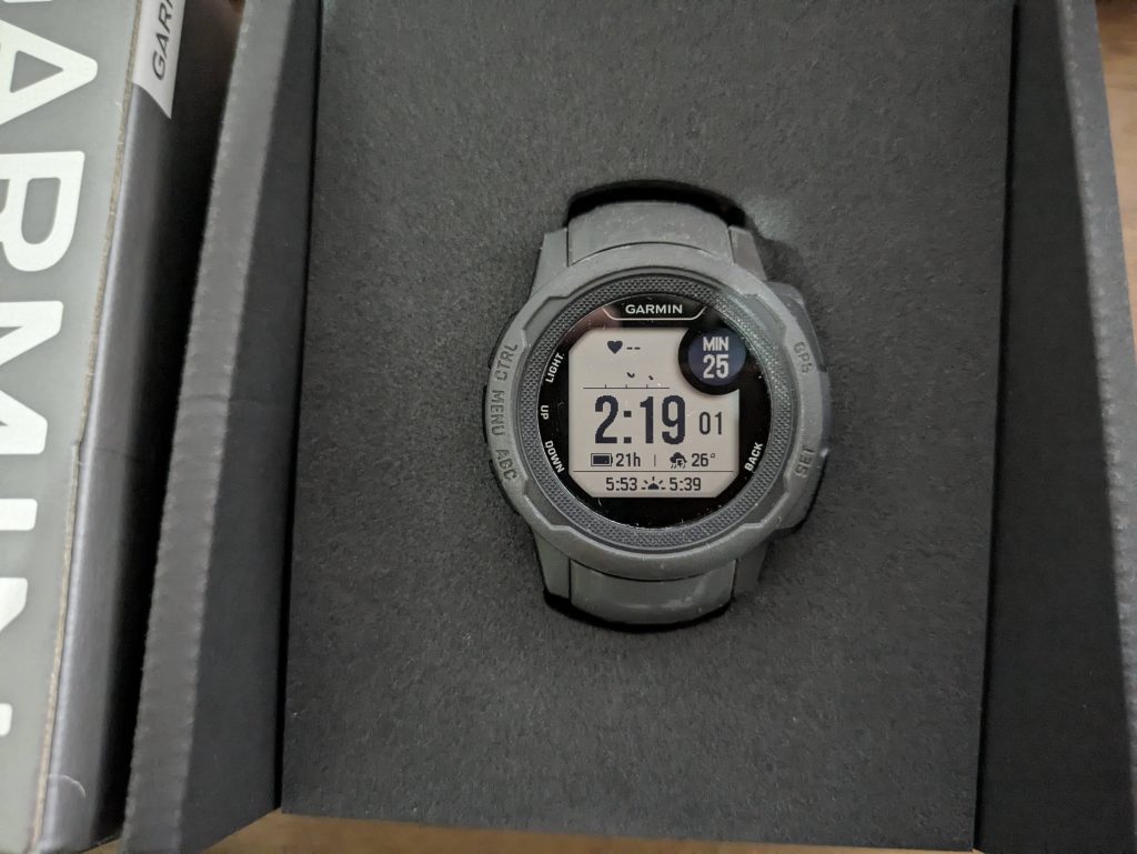 Review Garmin Instinct 2s
