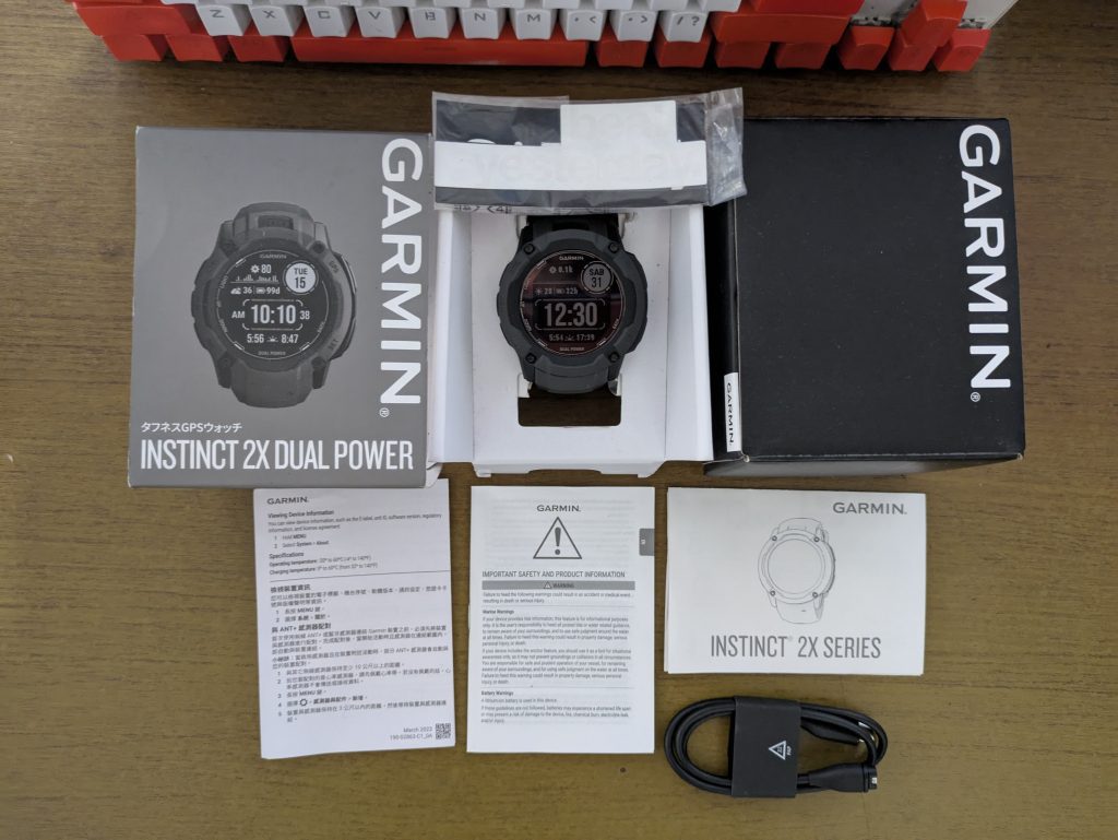 unboxing paket penjualan garmin instinct 2x