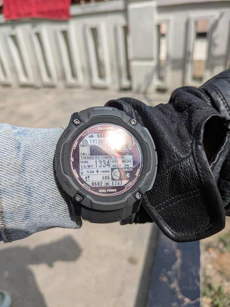 review solar charging garmin instinct 2x