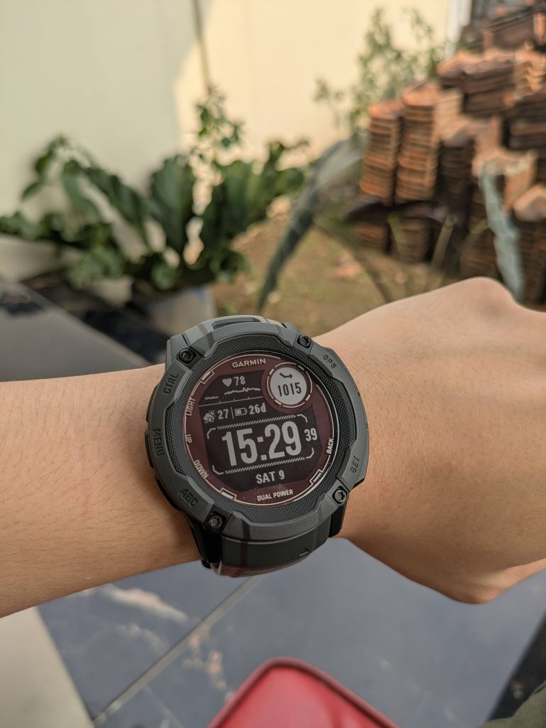 akurasi sensor garmin instinct 2x
