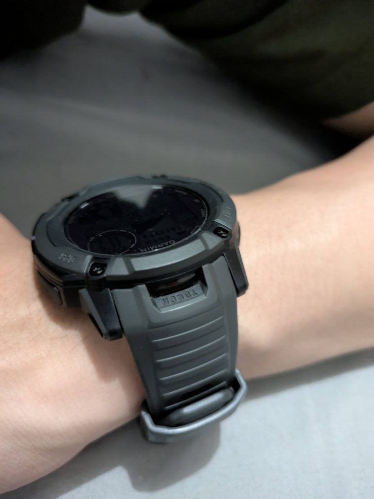 detail garmin instinct 2x