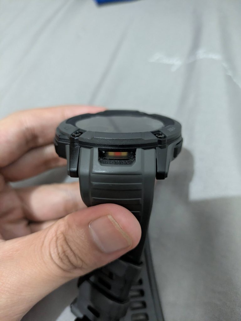 jam dengan senter led garmin instinct 2x